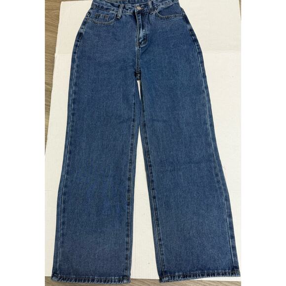Shein Women’s‎ Jeans Wide Leg Size 4 - Picture 3 of 7